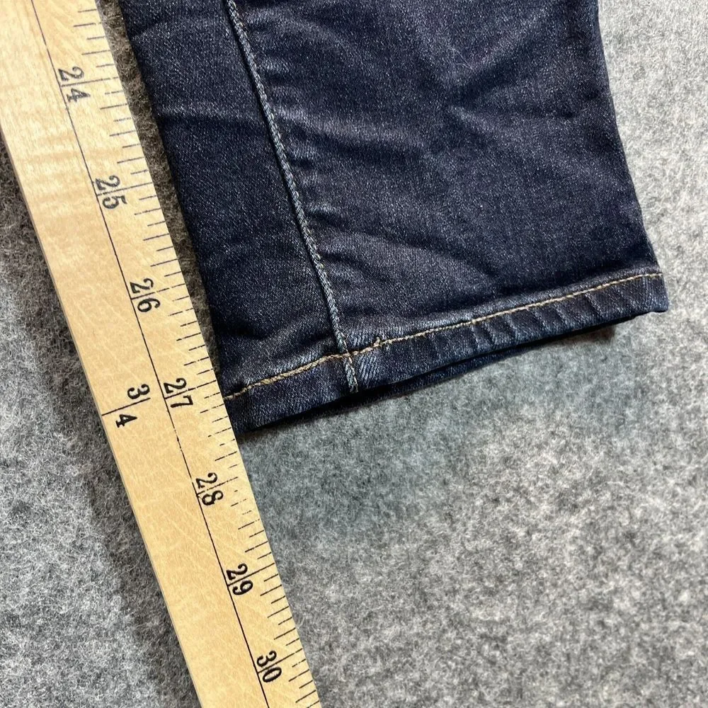 Paige Jeans Women's Size 27 Verdugo Ankle Skinny Dark Blue Stretch Denim‎